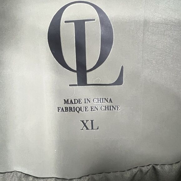 OOKIE AND LALA Carbon Puffer Jacket Hooded Quilted Bomber Black Size XL NWT - Picture 8 of 15